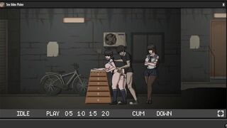 fucking ghost girls to cum inside and perform a ritual - porn video