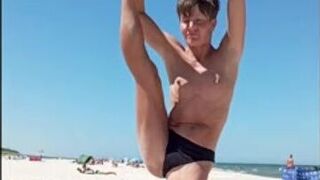 public nude sport activity - porn video
