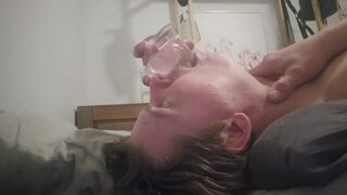 Learning to deepthroat - porn video