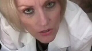 Doctor Fantasy With Horny Blonde - porn video