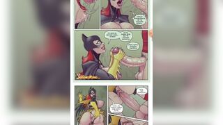 Robin and Batgirl extreme sex hentaixx - porn video