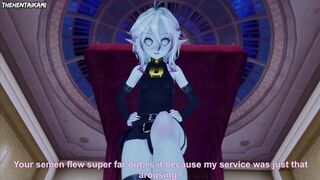 All Female Champions From League of Legends Give You A Footjob Hentai POV - porn video