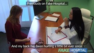 Fake Hospital Lucky doctor has hot threesome with sexy Czech babes - porn video